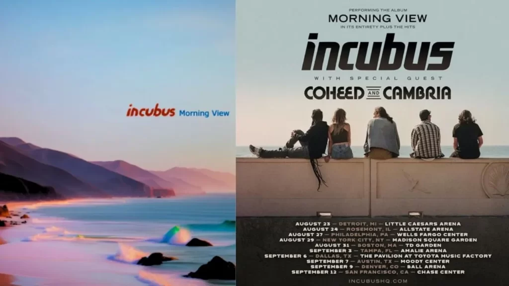 Incubus Announces Morning View 23rd Anniversary Tour with Coheed and Cambria