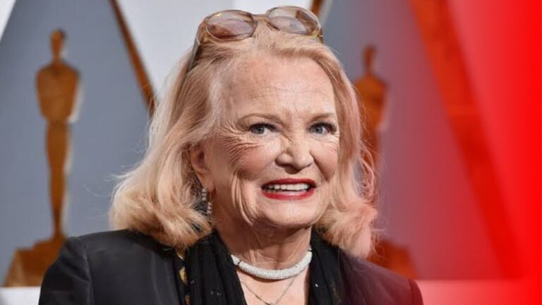 Legendary Actress Gena Rowlands Passes Away at 94 After Battle with Alzheimer’s Disease